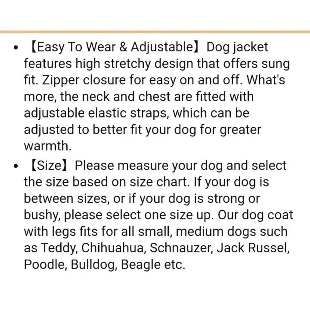 AITOLI‎ Dog Coats for Small Dogs, Polar Fleece Dog Pajamas Bodysuit for Small